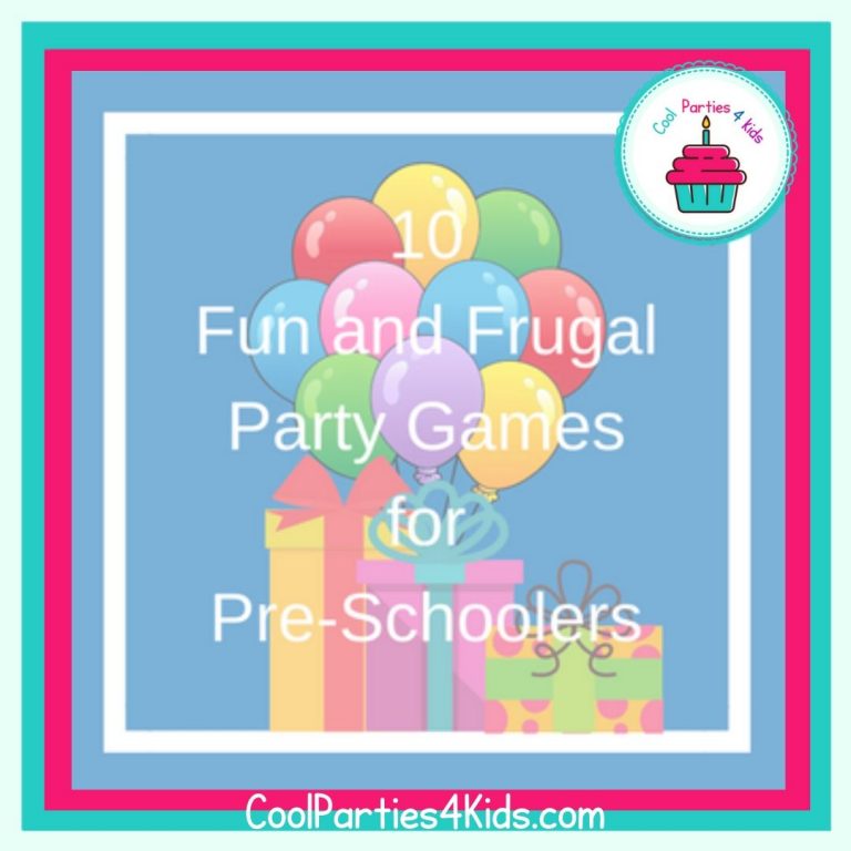 Party Games for Pre-schoolers