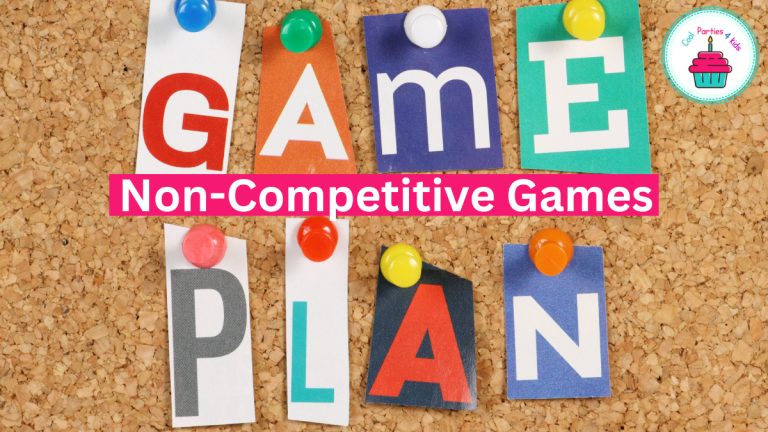 Non-competitive Games for kids' birthday parties