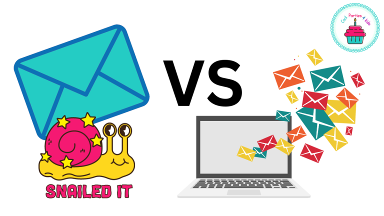 Snail Mail Vs Email invitations--pros and cons