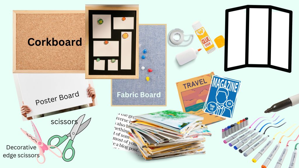 Tools to help create a Family Vision Board