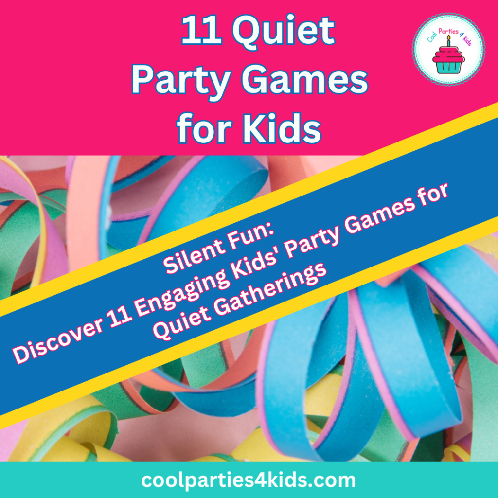 11 quiet games for kids parties image