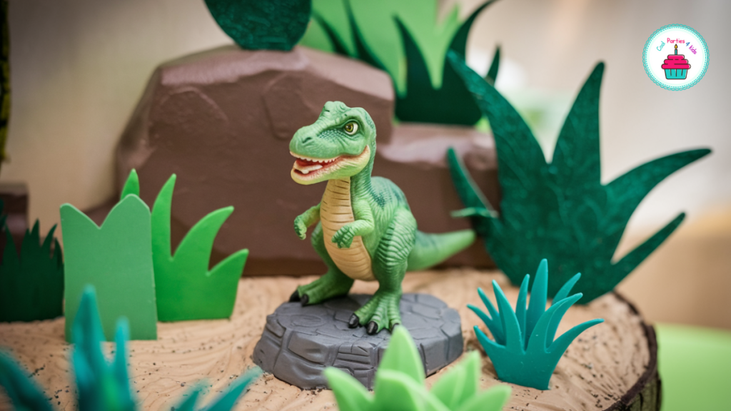 DIY Dinosaur Centerpiece